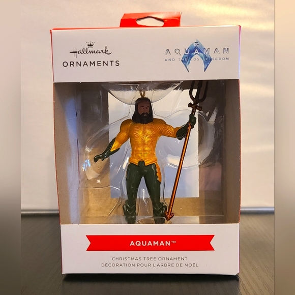Hallmark Collectible Ornament Aquaman The Lost Kingdom DC Comics 2023 NIB - Picture 1 of 3